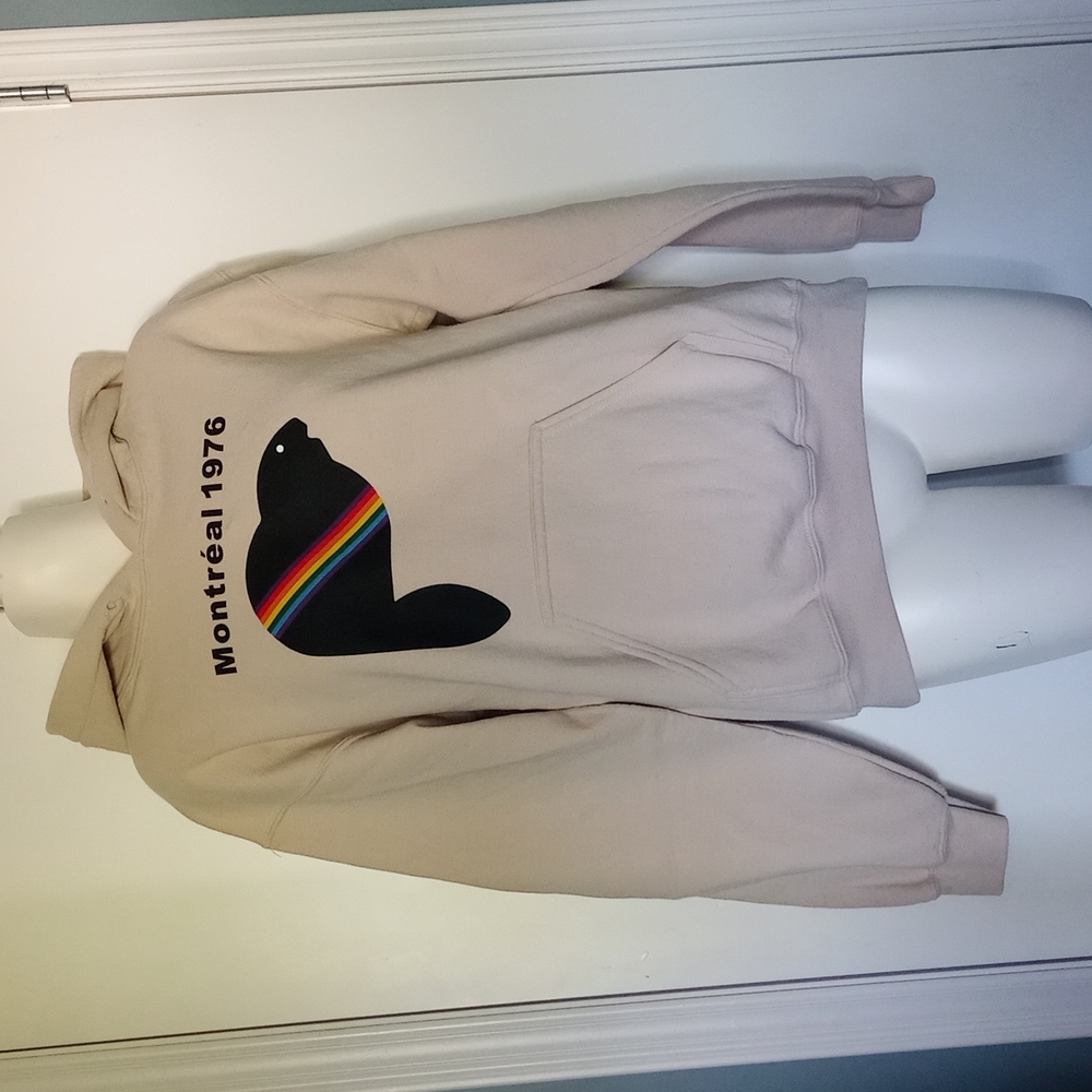 Beige Montréal 1976 Hoodie